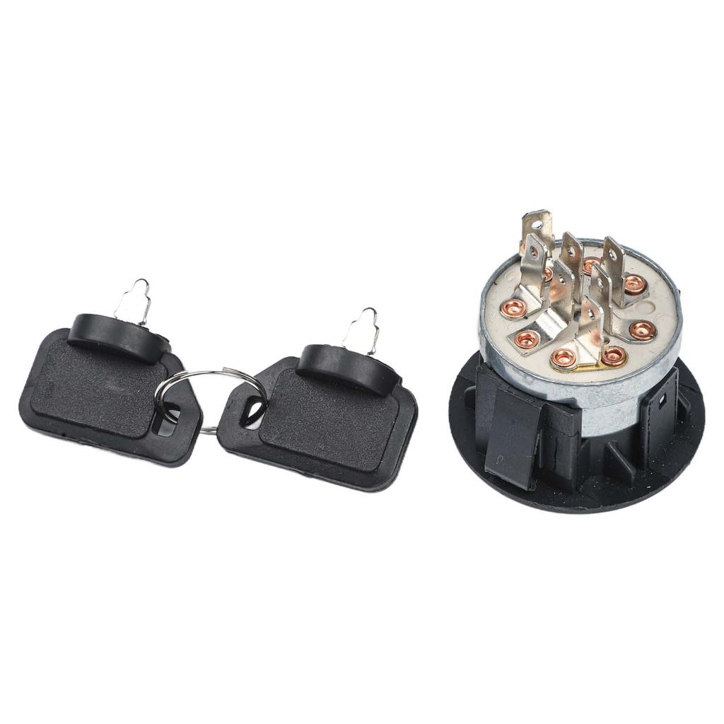 Metal ignition switch with 7 terminals for model For 01588300 starter key switch stable performance and long term use