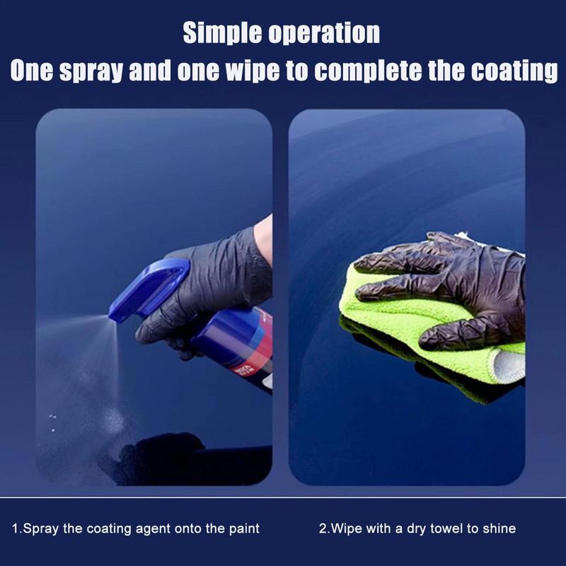 Car Coating Spray High Protection Automotive Paint Repairing Spray Waterproof Auto Scratches Detailing Coating Shiny