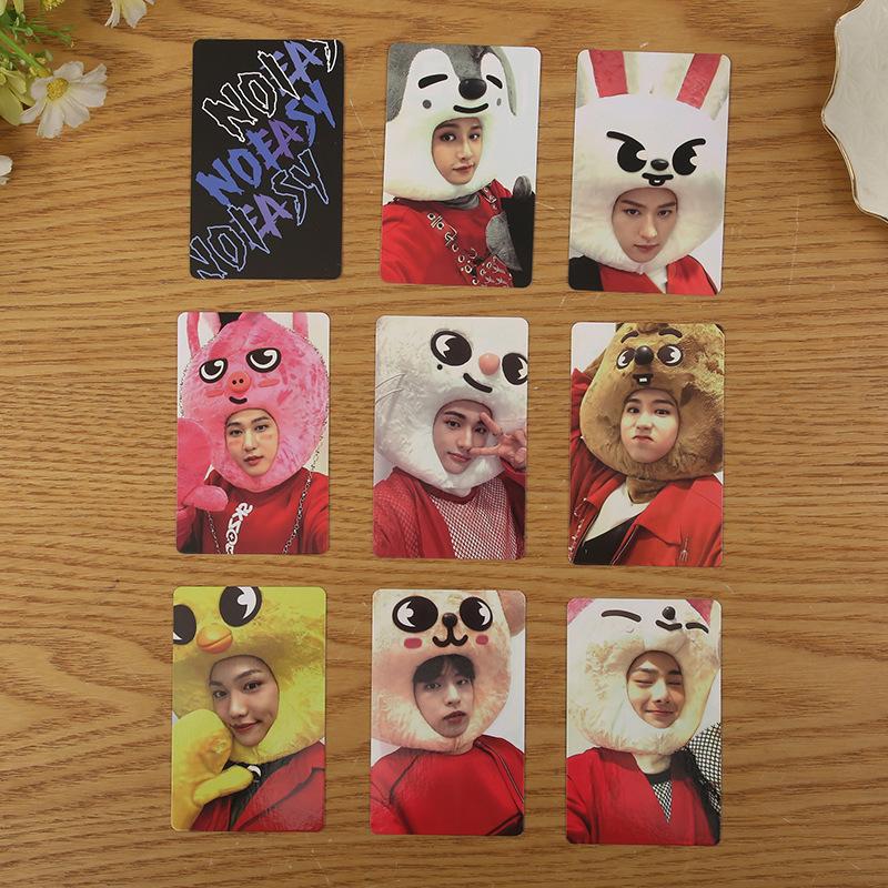Straykids Maxident Mmt Benefit Photocards Official Same Style Idol Lomo Collectible Cards For Fans Collection Gift Kid Friendly Entertaining Fun Play