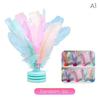 Colorful Traditional Chinese Jianzi Soft Feather Kick Shuttlecock for Travel Camping Outdoor Leisure Activity All Age Groups