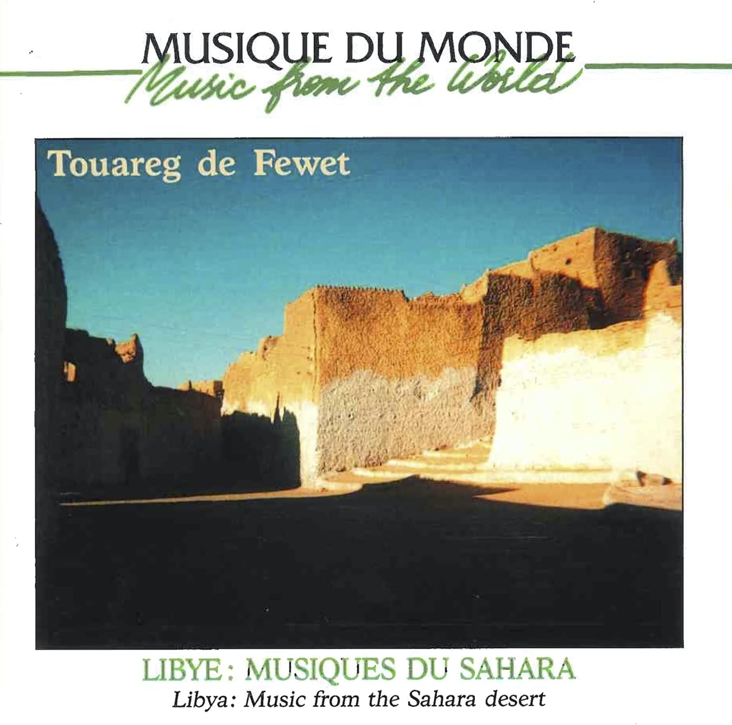 

CD VARIOUS - Libya: Music from the Sahara . TS22007 Japan ObiMusic Others Used