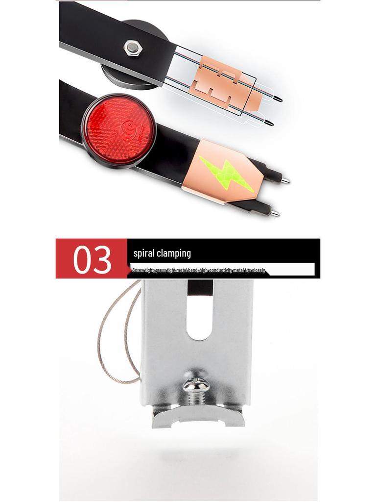 Car Static Electricity Removal Strip: Hanging Anti-static Exhaust Pipe Rope