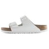 Arizona Soft Footbed Leather Sandals 'White' Men's 1024945