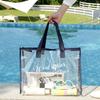 Waterproof Transparent Makeup Bag Large Capacity Beach Handbag Swimming Storage Bag  Training