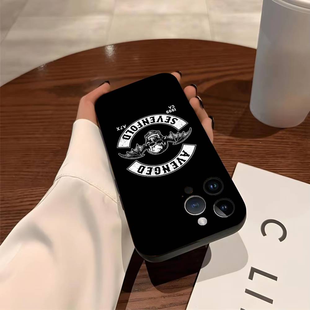

A-Avenged Senvenfold Phone Case for iPhone 17,16,15,14,13,12,11,Pro,X,Xs,Max,Plus Shockproof Cover iPhone12mini
