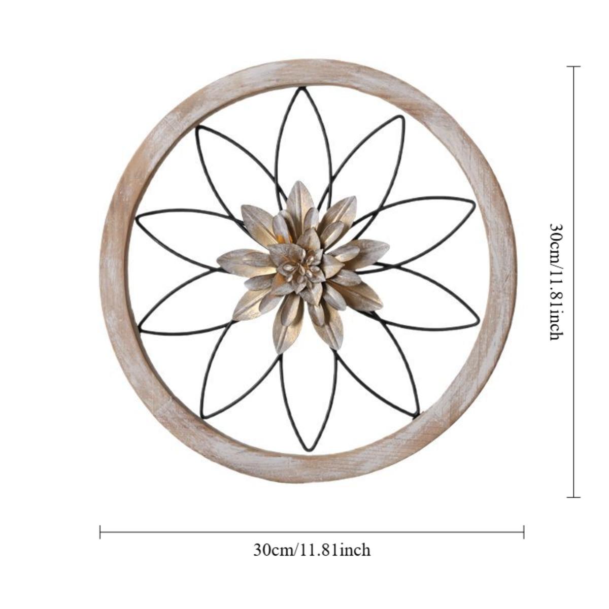 

Сверхтолстый декор для стен в фермерском доме, деревенский декор для дома, подвесное украшение для улицы, спальни, гостиной, ванной комнаты, кухни, помещения золотой