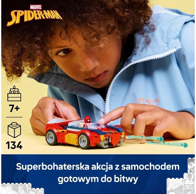 Конструктор LEGO Marvel 76336 Spider-Man в автомобиле против ядовитого Wolverine