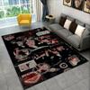Kpop B-BTS Kim Seok Jin Piosenkarz Dywanik do Pokoju Zabaw Sypialni Salonu Kanapy Wystrój Domu, Dywanik Podłogowy Antypoślizgowy Mata Podłogowa Prezent