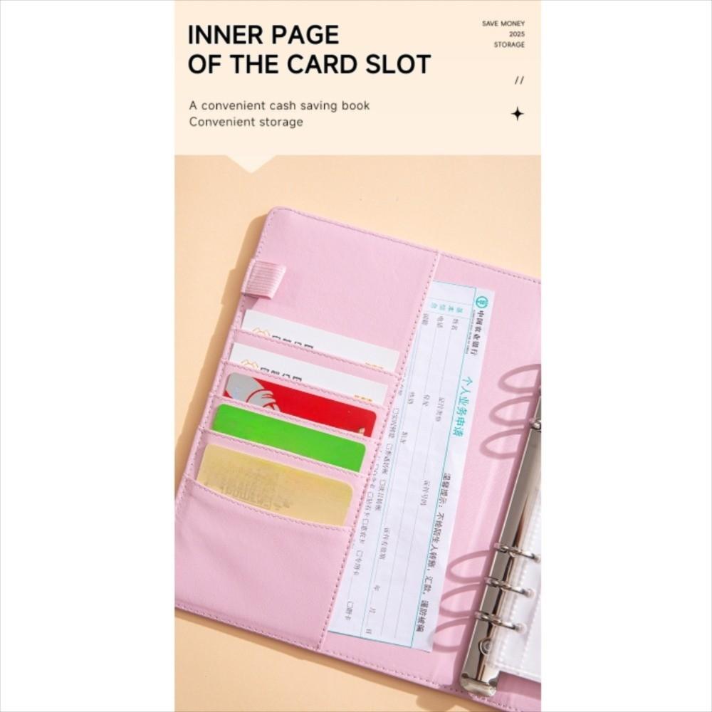 PU A5 Soft Budget Binder Planner Colorful Money Saving Envelope  Financial Management