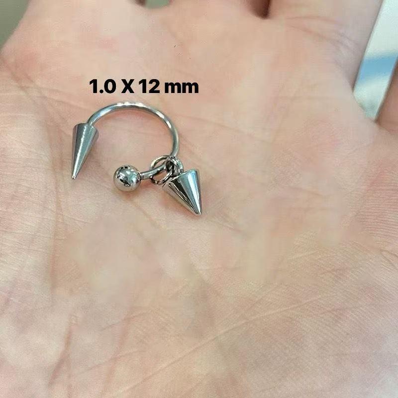 

Модные панк серьги-гвоздики готические серьги с конусовидной подвеской геометрические серьги в панк-стиле хип-хоп висячие серьги A3