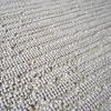 Cotton Polypropylene Rug Pattern Lines Beige 160x230