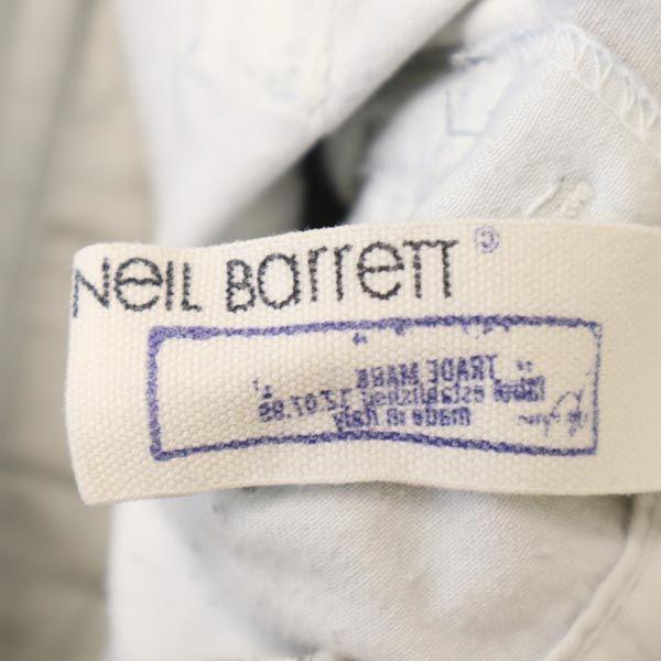 Neil Barrett Made In Italy Long Pants 30 Blue Button Fly Men's Used