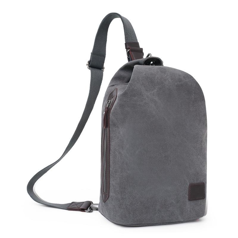 Leisure Backpack Multifunctional Small Bags Men's Canvas Handbag Casual Bag Portable Travel Sports Gym Shoulder Bag