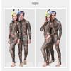 Mens Camo Full-Body UV Protection Diving Suit With Front Zipper Snorkeling Swimming Water Sports