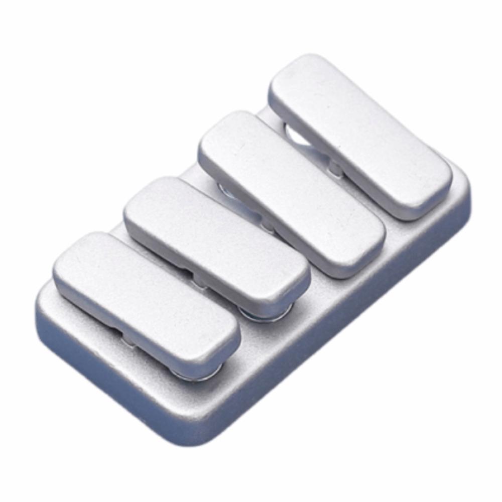 Magnetic Fidget Slider Rectangle Shape EDC Fidget Toys Mini Sensory Toys  Palm Play