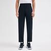 Anta Thompson KT Basketball Series Courageous Unstoppable Solid Color Straight Leg Knitted Sports Pants Men bottoms Black 152331320-1