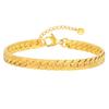 Vnox Gotische Zwarte Cubaanse Ketting Armbanden voor Mannen, Roestvrij Staal Platte Miami Curb Links Polsband, Eenvoudige Metalen Sieraden