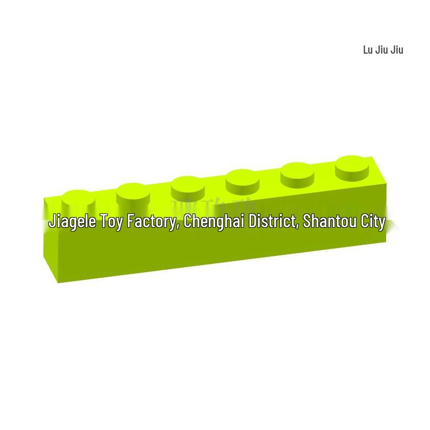 1x6 High Brick Accessories: Compatible MOC Building Blocks with Lego, Small Particle Assembly [50G Min Order]