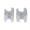Universal Aluminum Alloy Pipe Clamp for Wheelchair Frames, Quick-Install & Heavy-Duty Safety Connector