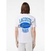 LacoSTe Men S Color Tipping PrinT   Back Big Graphic MaTch T ShirT Th8590 54g 001 q2nTh8590 54g001