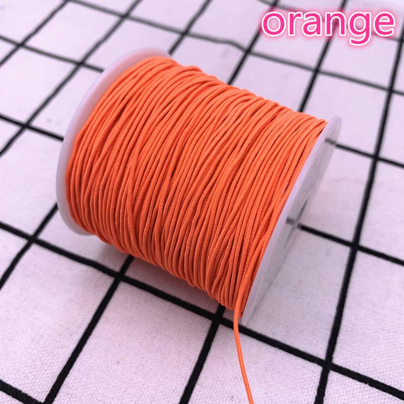 1.0mm 10yards/lot High-Elastic Round Elastic Band Rubber Band Elastic Cord Diy Sewing Accessories