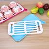 Double-Layer Rectangular Tea Tray with Cup Holder for Living Room or Tea House