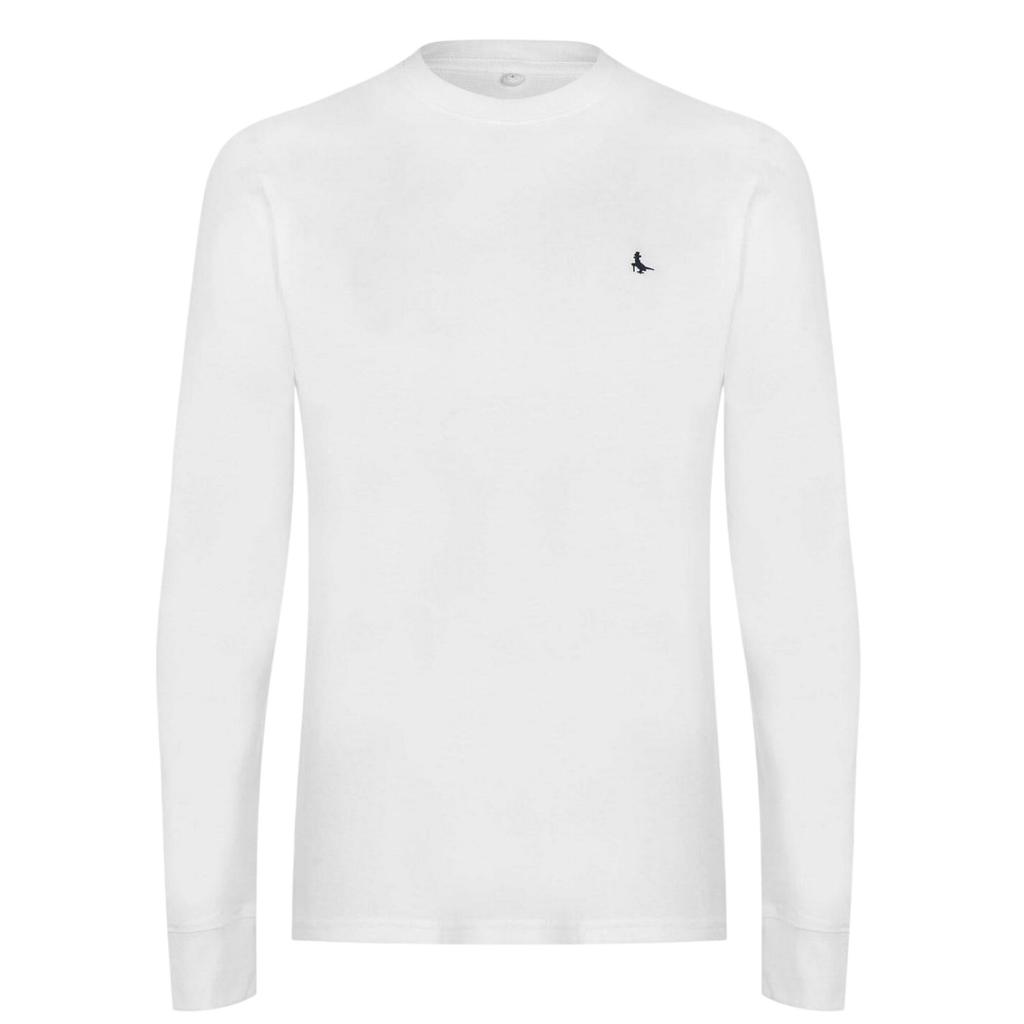 Jack Wills Mens Sandleford Crew Neck Long-Sleeved T-Shirt