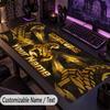 Large Mouse PadScorpions Custom Name Text Personalized Desk Mat Non Slip Gaming Pad