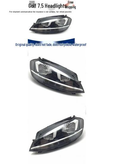 

Fits Volkswagen Golf 7.5 Low-Configuration Halogen Headlight Assembly 2018-2020 Models Premium Model, Passenger Side
