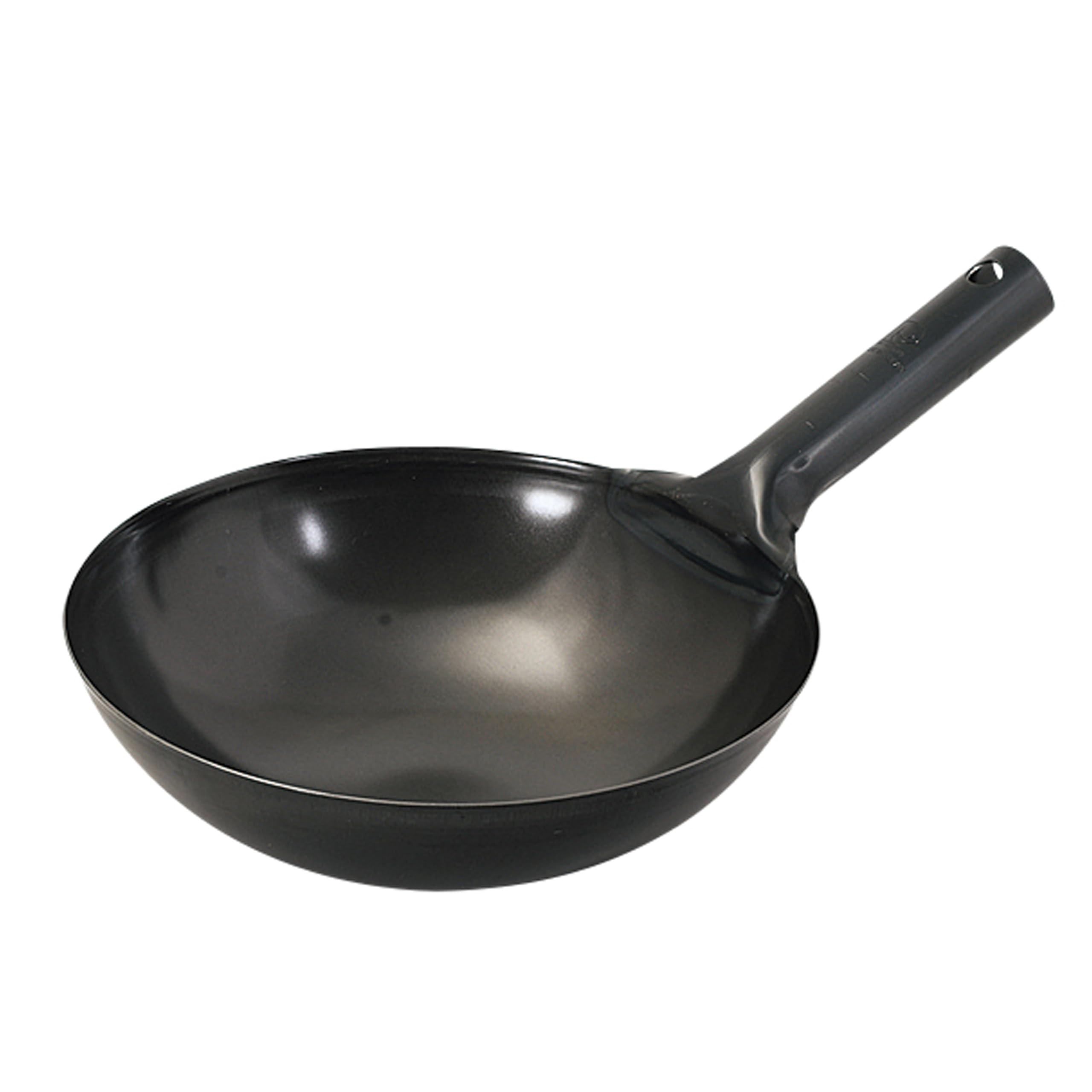 [Эксклюзивно на Amazon.co.jp] Вок Pearl Metal, Черный, 27 см, Железный, Пекинский вок, AZ-7047