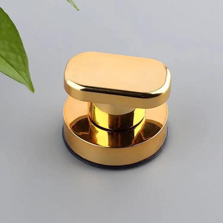 

Противоскользящий поручень с присоской, ручка нажимного типа, безопасная ручка для ванной комнаты, стеклянная дверь ванны для безопасного захвата золотистый