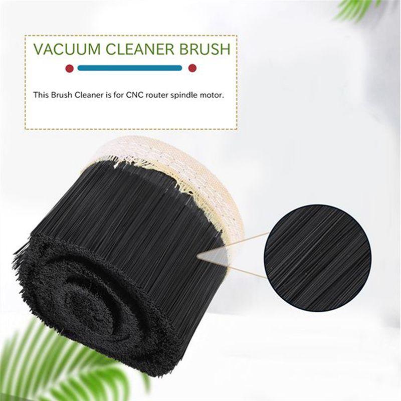 Aug. 2 PCS 70Mm Dust Shoe Brush,1M Length CNC Vacuum Brush,Vacuum Cleaner Engraving Machine Dust Cover For CNC Router Spindle