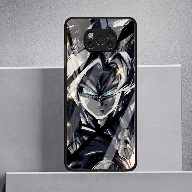 Case for Xiaomi Poco X5 M5 X3 Pro M3 M4 F4 F3 C40 F5 X6 X4 X7 Pro Phone Cover D-ragonS B-allS Goku