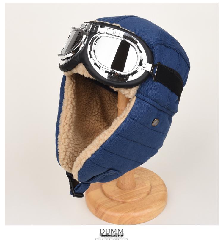 Unisex Winter Cycling Ear Protection Warm Cotton Hat