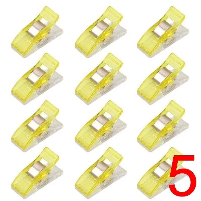 50 Stück Wonder Clips Quilters Clips Nähclip Quiltzubehör Ständer für Rollenstoff