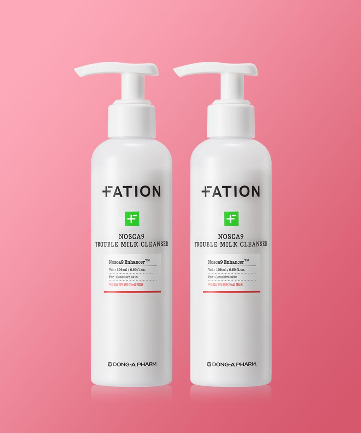 Noscarinane Trouble Milk Cleanser 195ml x2