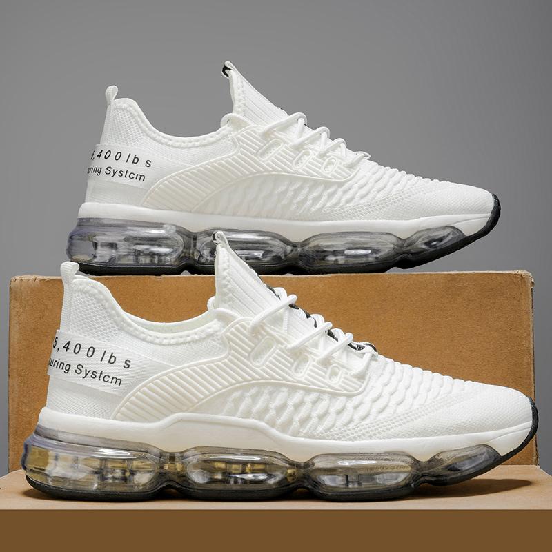 Running Sneakers Plus Size 45 46 47 48 Mens Designer Air Cushion Shoes Fashion Casual Mesh Height Increased Platform Sport Shoes