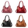 2023 New Fashion Simple Large Capacity Soft Leather Mom Bag For Middle-aged Women