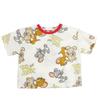 Tom and Jerry Pajama Mesh Short Sleeves Cropped Baby Size 100 Set, Jersey, All-Over Print, + Length, Pajamas, Off-White, (Product Code 215142705)