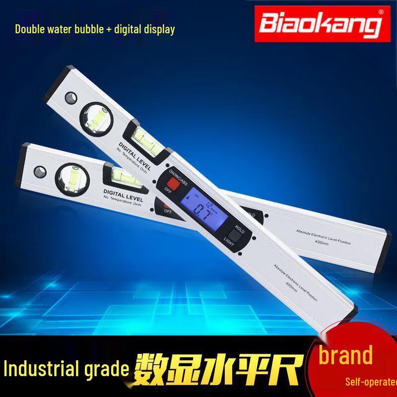 BiaoKang 400mm Digital Magnetic Level and Angle Gauge
