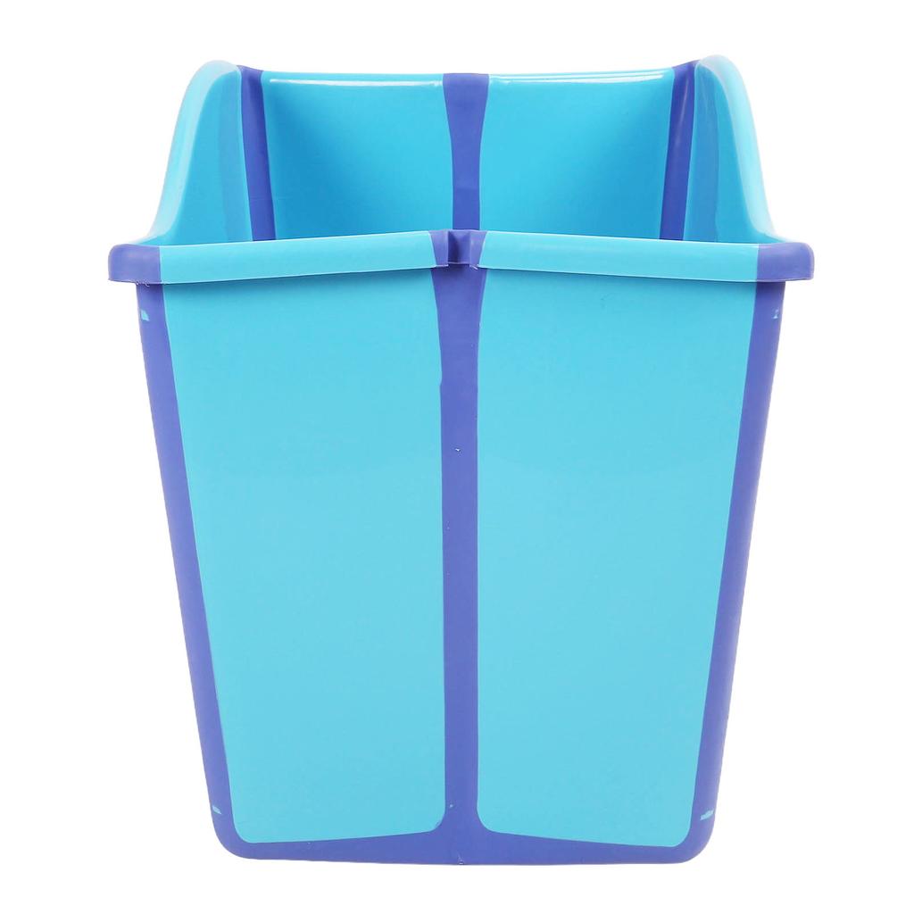 Folding Bathtub Kids Portable Baby Bath Tub Large Size Non Slip Soaking Tub for Travel Home Use