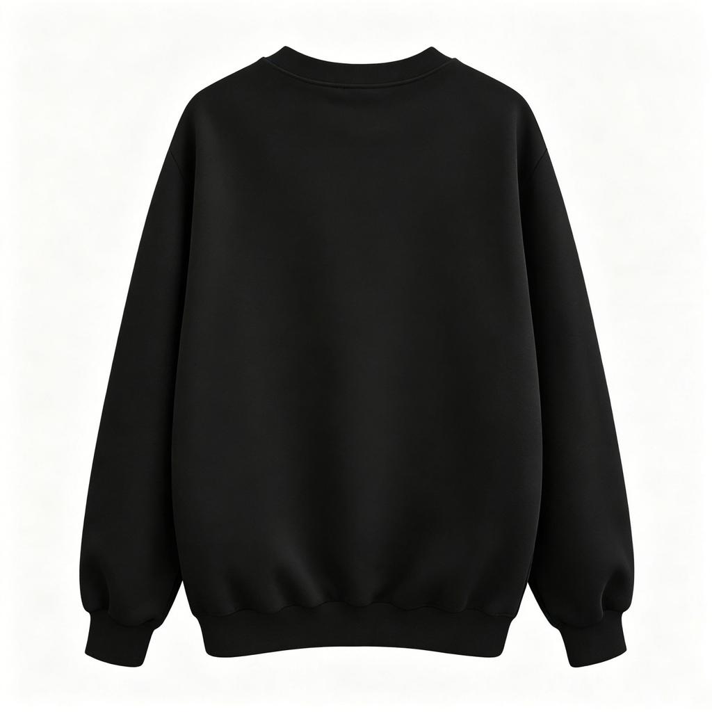 Women's Long Sleeve Crew Neck Sweatshirt with Front Zipper Pocket Casual Pullover Lightweight Comfortable Fit