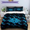 Seattle Sounders FC Printed Pattern Duvet Cover Set – includes 1 duvet cover and 2 matching pillowcases Bedroom decor Christmas gifts