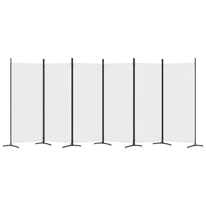 VidaXL Room Divider 6 Panels Folding Room Separator Privacy Screen Partition Living Room Decoration 350270