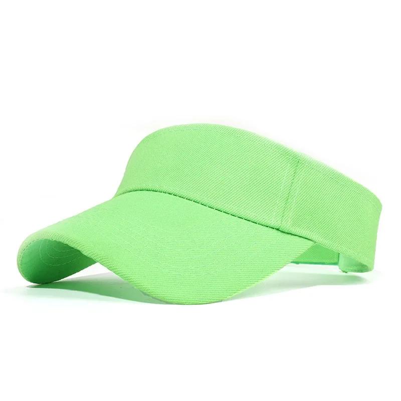 Men Women Adjustable Tennis Caps Sport Headband Classic Sun Sports Visor Hat Running Caps Tennis Beach Hat Outdoor Sports Hat