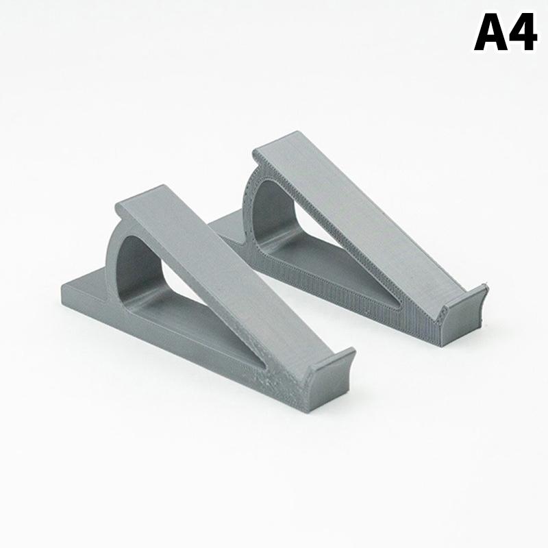 1Pair Portable Keyboard Elevated Stand Plastic Computer Keyboard Riser Raised Keyboard Angle Monitor Holder For Office Home