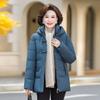 Middle-aged and Elderly Women's Winter Cotton Clothes Plus Velvet and Thickened Elderly Winter Cotton Clothes