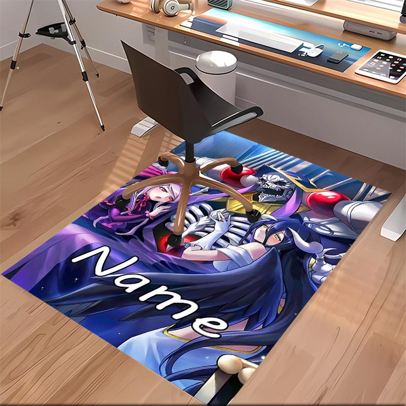 Custom Personalization Overlord Print Area Rug - Soft, Washable Non-Slip Indoor Mat,Living Room,Home&Office Decorative Rug