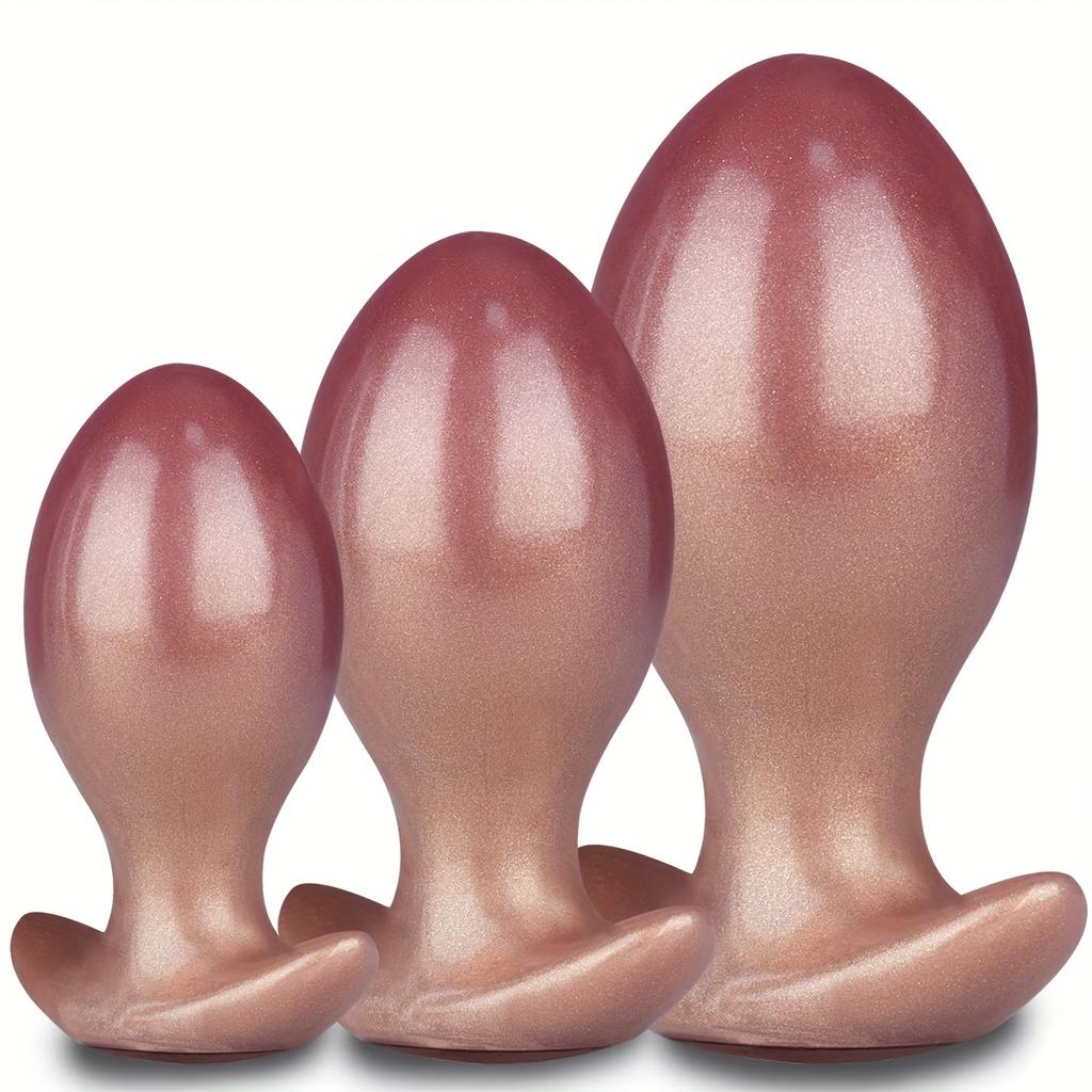 Fantasy Dragon Egg Silicone Plug, XXL Soft Liquid Silicone Design, Wearable Comfort Fit, Strong Suction Cup, Fantasy Collection