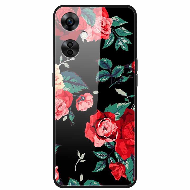 For One Plus Nord CE 3 Lite 5G Case N30 Tempered Glass Hard Back Cover for Oneplus Nord CE3 Lite N 30 Cases Bumper 3lite CE3Lite